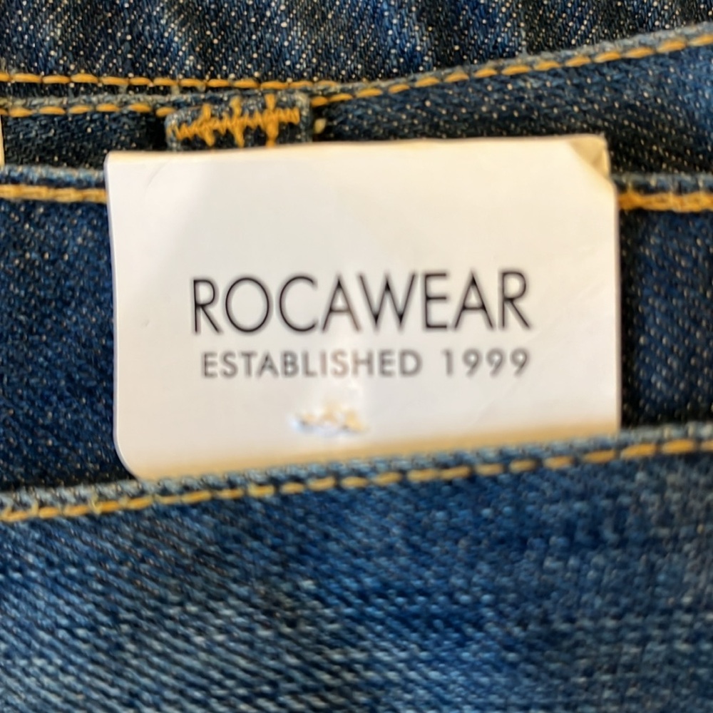 Y2K Vintage Roca Wear Denim Shorts Baggy Size 48 NWT